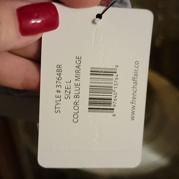 French Affair Bralette sz L - Picture 5 of 16